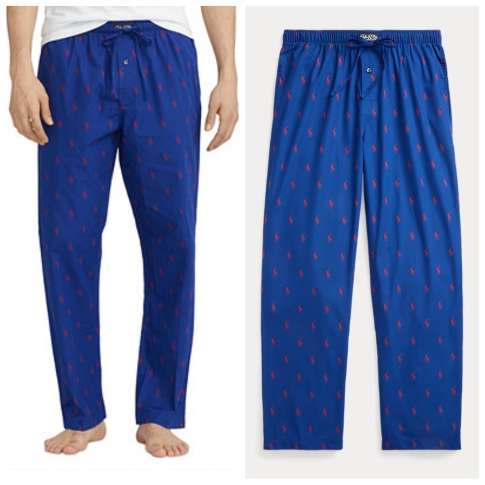 Polo Ralph Lauren Men’s Cotton Printed Pajama Pants | XL | NWT